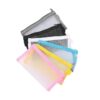 Dnyucen 20Pcs Mesh Transparent Pen Pouch Cute Portable Pencil Case School Office Supply