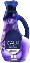 Do-ony Ultra Soft Fabric Softener Liquid, Calm, Lavender and Vanilla Bean, 44 fl oz, 66 Loads