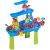 DoBoAoFa Sand Water Table, Toddlers Sensory Play Table Rain Showers Play Table Toy for Summer Beach Kids 2+