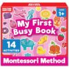 Doctor Jupiter My First Montessori Busy Book for Kids Ages 1-2-3 Year Old