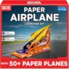 Doctor Jupiter Paper Airplane Launcher Kit for Kids Ages 6+, Birthday Gifts
