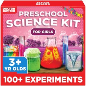Doctor Jupiter Preschool Science Kit for Girls Ages 3-5, Birthday Gift