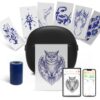 DODOXCX Mini Thermal Tattoo Transfer Stencil Printer,Compatible with iOS & Android Phones, Ideal for Tattoo Artists, Beginners and Women, Free Included 1 Roll Tattoo Transfer Paper