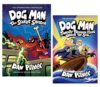Dog Man Series by Dav Pilkey 2 Books Collection Set: Book No. 11 & 12 (Twenty Thousand Fleas Under the Sea & The Scarlet Shedder)
