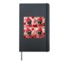 Dog Valentine Photobooth Hardcover Journal, Black