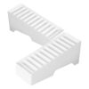 DOITOOL 2pcs Grid Plastic Phone Storage Box for Desktop Office Organization