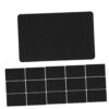DOITOOL 300pcs Blank Black Cardstock Paper Index Cards 4.3x2.8 Inches Double-sided Unruled Note Cards with High Contrast Surface Sturdy Paper for Office Supplies and DIY Craft Projects