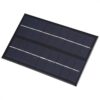 Domary 9V Polycrystalline Solar Panel Compact Design for Charging Phones