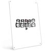 Domino Vintage Metal Signs 8 X 12 Inch