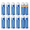 DON FANG 12-Pack AAA Carbon Zinc Batteries, 1.5V Heavy Duty R03 Triple A Battery for Low-Drain Devices