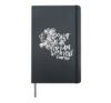 Do Not Fear For I Am With You Isaiah 41:10 Bible Verse Shirt Hardcover Journal, Black