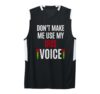 Don't Make Me Use My Iris Voice Funny Name Women Adult & Youth Basketball Jersey