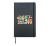 Don't Stress Schwa SLP Teacher Phonics Reading Hardcover Journal, Black