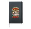Dont Touch My Cards Playing Solitaire Cat Funny Card Game Hardcover Journal, Black