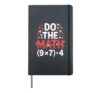 Do The Math 67 Valentine’s Day Six Seven 6-7 Hearts Meme Hardcover Journal, Black