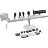 Double Slit Light Interference Diffraction Polarization Physics 80cm Calibrated Optical Rail Experiment Kit, Newton Ring Young