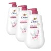 Dove 24hr Lotion Body Wash Replenish Dragon Fruit & Coconut Cream, 30.6 oz (Pack of 3)