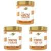 Dove Sugar Body Scrub Coconut & Lychee For Women For Exfoliated & Hydrated skin 15 oz (Pack of 3)