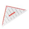 Drafting Triangle Ruler Multifunctional Stationery Geometry Tools