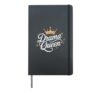 Drama Queen Princess Self-esteem Proud Power Women Hardcover Journal, Black