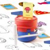 Drawing Robot for Kids, 200 Patterns, Voice Learning Toy, Red & Blue