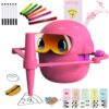 Drawing Robot for Kids, Voice Interactive Montessori Toy with 100 Cards & 16 Pens