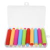 DRESSOOS Chalk Holder Clip for 10pcs Plastic Colorful Teachers and Students
