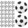 DRESSOOS Soccer Ball Cute Flexible Holder Pvc Pen Clip 30pcs for Notebook