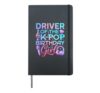 Driver Of The K-Pop Birthday Girl Korean Music Bday Hardcover Journal, Black