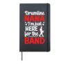 Drumline Nana Here For The Band Drumline Nana Grandma Hardcover Journal, Black