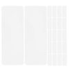 Dry Erase Labels Name Tags Writable 60pcs Magnetic Reusable White