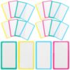 Dry Erase Labels Reusable Removable Nano Glue Sticky Tags 20pcs