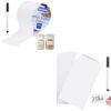 Dry Erase Label Stickers,Self Adhesive Whiteboard Labels with Pens