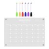 Dry Erase Magnetic Board Fridge Weekly Message Planning Whiteboard