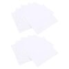 Dry Erase White Board Label Pads 12pcs White Removable 4x4