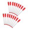Dry Erase Whiteboard Marker Pen with Eraser Lid Fine Tip Black 50pcs