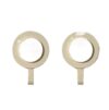 DSWMY 4Pcs Magnetic Hooks Non Perforated Wall Mount Storage