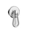 DSWMY 4Pcs Magnetic Hooks Rotating Ring Keychain Hanging Hangers