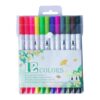 Dual Tip Art Markers, Washable Water-soluble Pens for Drawing