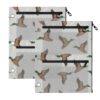 Duck 3-Ring Pencil Pouch, 2 Pack, 11"x8.9"