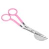 Duckbill Scissors for Tufting Carpet, Stainless Steel(Pink)