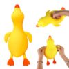 Duck Squishy, 13IN Jumbo Duck Squeeze Toy, Giant Cute Realistic Animal Squeeze Fidget, Slow Rising Stress Ball Toys for Birthday Party Gift Christmas