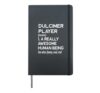 Dulcimer Player Definition Funny - Music Marching Band Hardcover Journal, Black