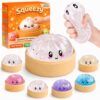Dumpling Squeeze Toy - Soft and Bouncy Stress Relief for Everyday Fidgeting