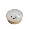 Dumpling Squishy Squeeze Toy, Crystal Colorful Steamed Bun Deco