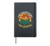 Dumpster Fire Fine Everythings Humor Dumpster Hardcover Journal, Black