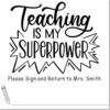 Duo Hand Epic Teaching Superpower Stamp