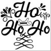Duo Hand Jolly Sleigh Ride Vintage Christmas Craft Stamp