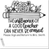Duo Hand Signed Copy Needed Back Pencil Stamp