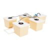 DWC Hydroponics Grow System 5 Buckets Deep Water Culture Hydroponics System